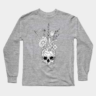 Head full of flowers Long Sleeve T-Shirt